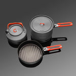 FireMaple Heat-Exchanger Aluminium Cooking Set